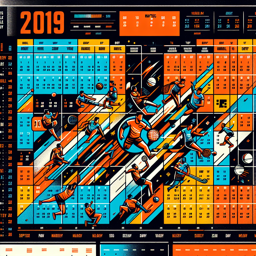 Pkl 2019 schedule