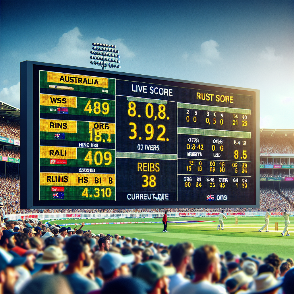 australia score live