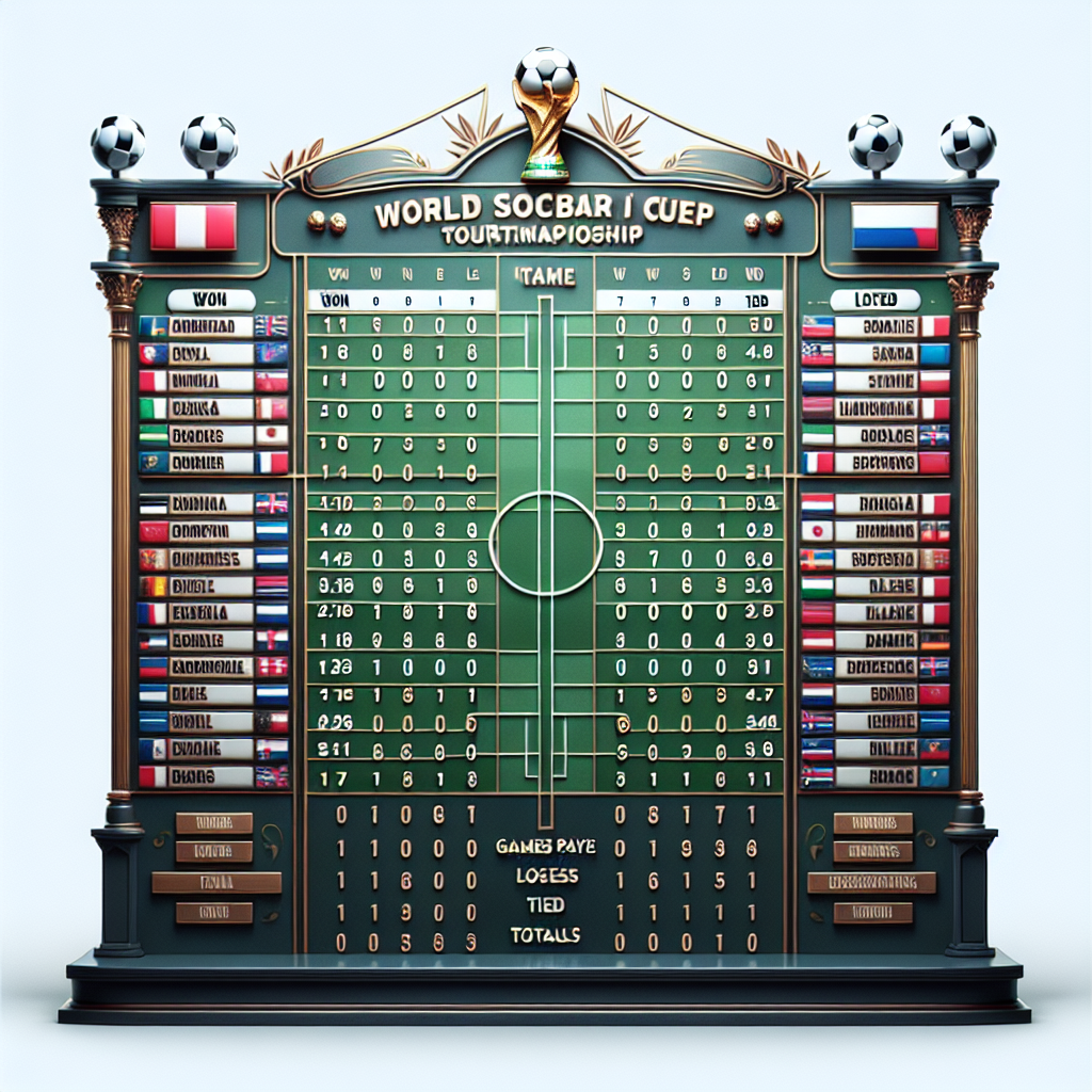 world cup team points table